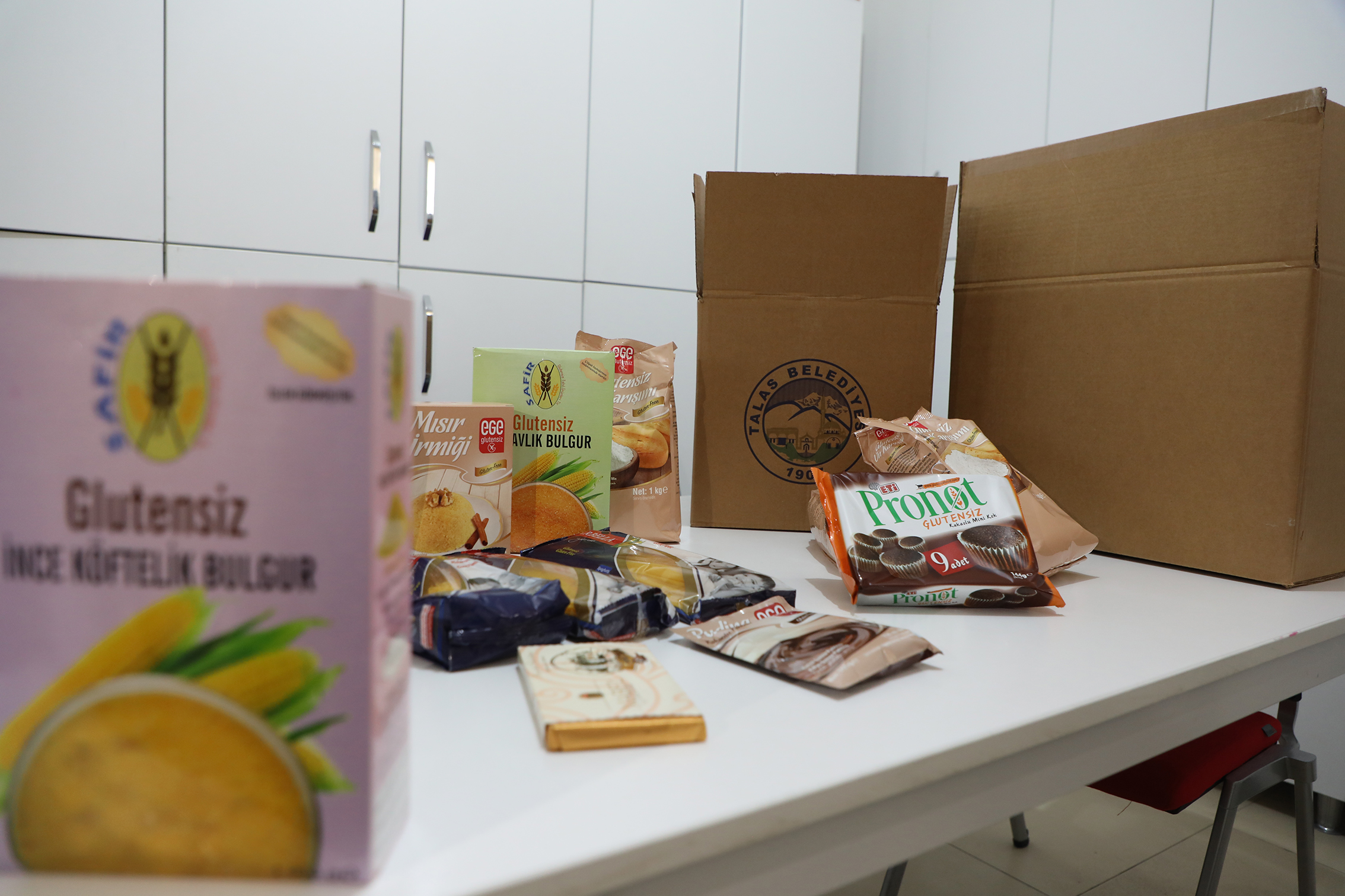 Talas Belediyesi’nden Glutensiz gıda desteği!